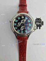 Replica Swiss Fendi Watch Colored diamonds Black Dial